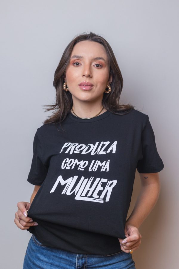 Camisa Produza Como Uma Mulher - Imagem 4