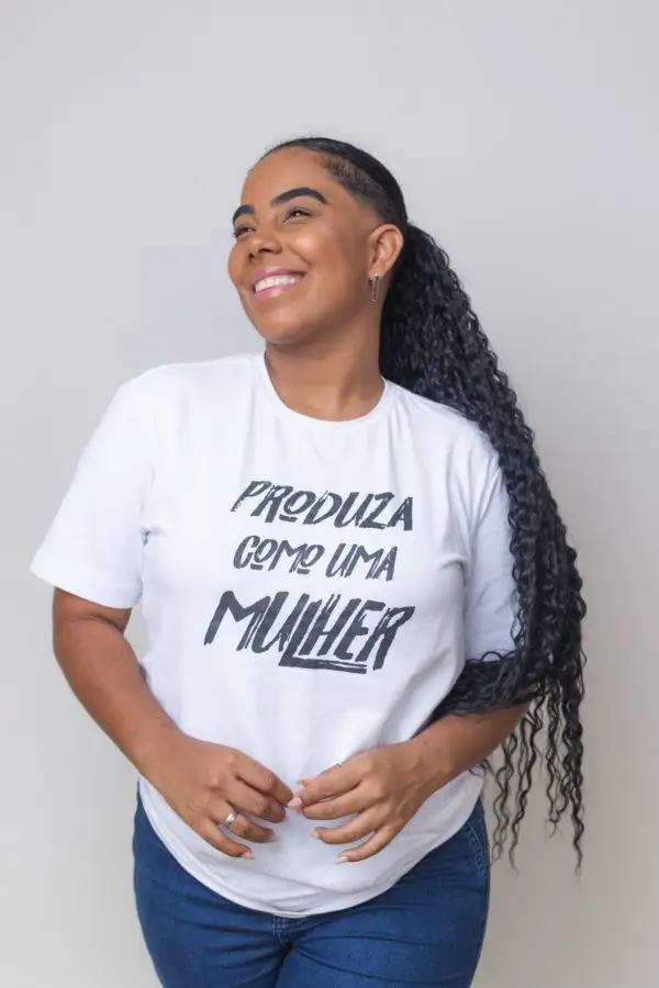 Camisa Produza Como Uma Mulher - Imagem 3